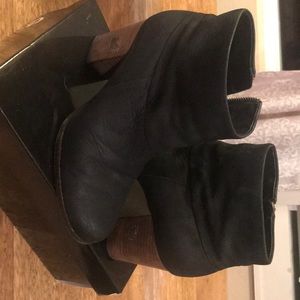Cole Haan . Size 8 booty in black